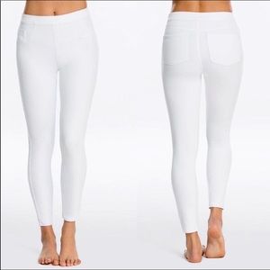 SPANX Jean-ish Ankle Leggings Size Small in White